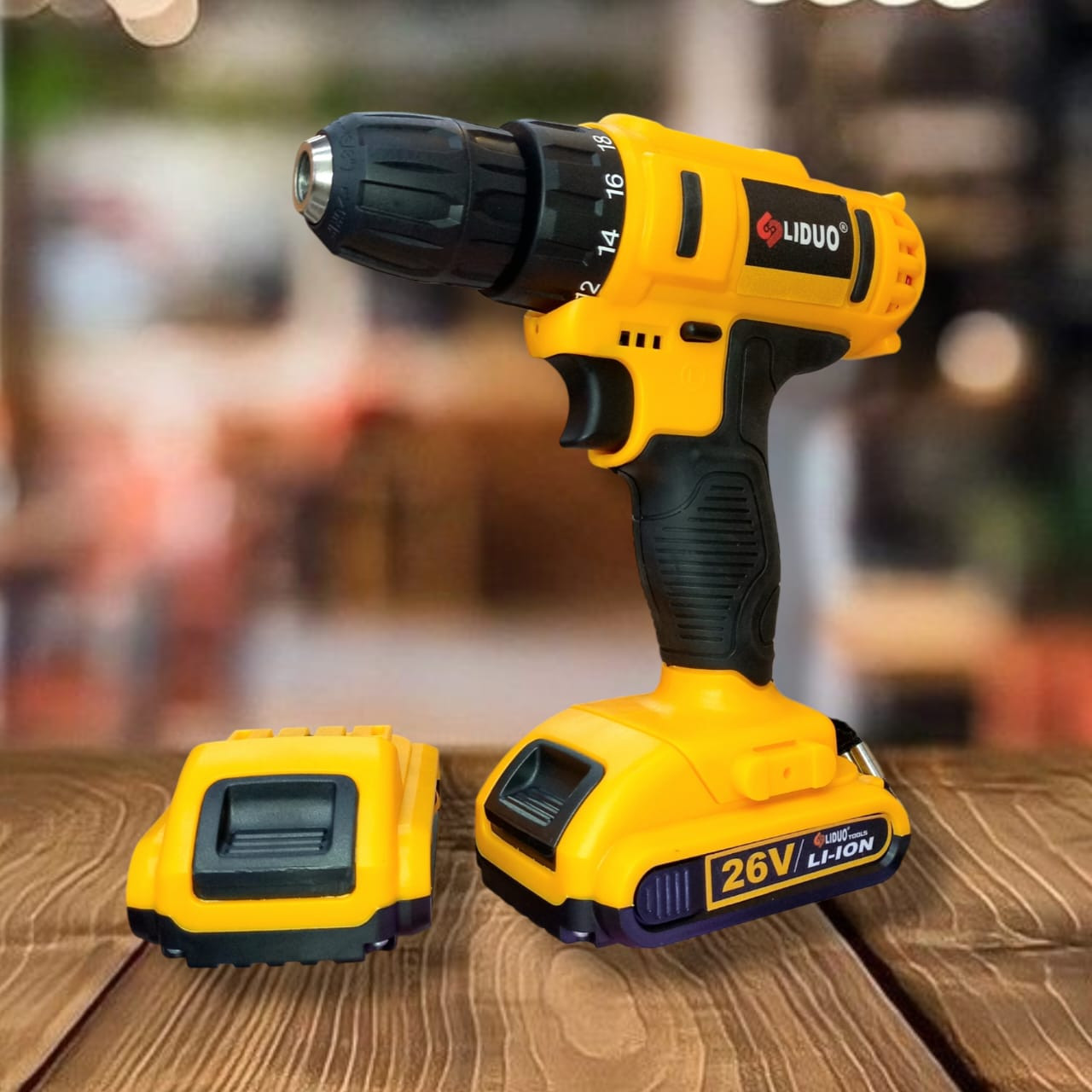 Miniatura 4 de Taladro Atornillador Percutor Inalámbric